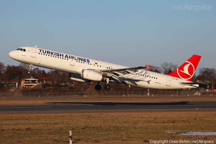 Turkish Airlines Airbus A321-231 (TC-JRV) | Photo 36537