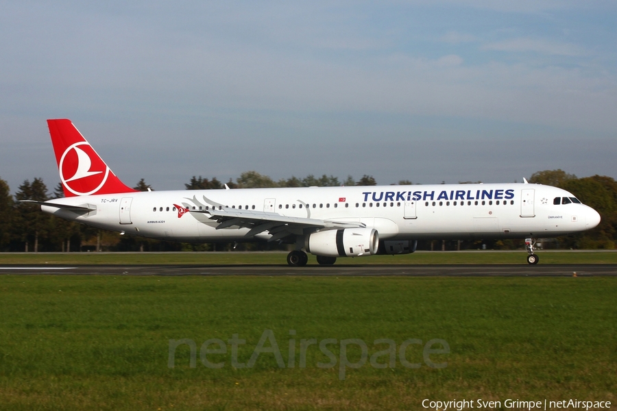 Turkish Airlines Airbus A321-231 (TC-JRV) | Photo 535888