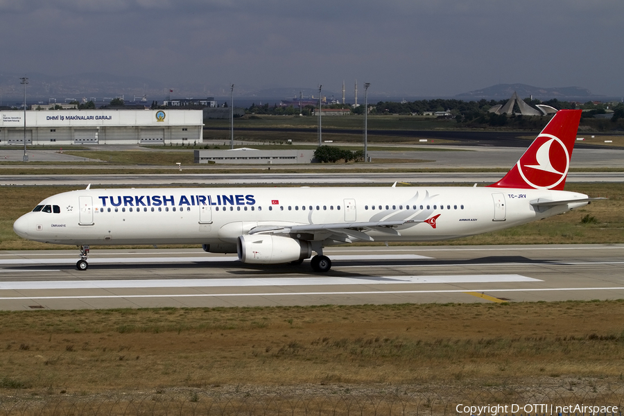 Turkish Airlines Airbus A321-231 (TC-JRV) | Photo 409434