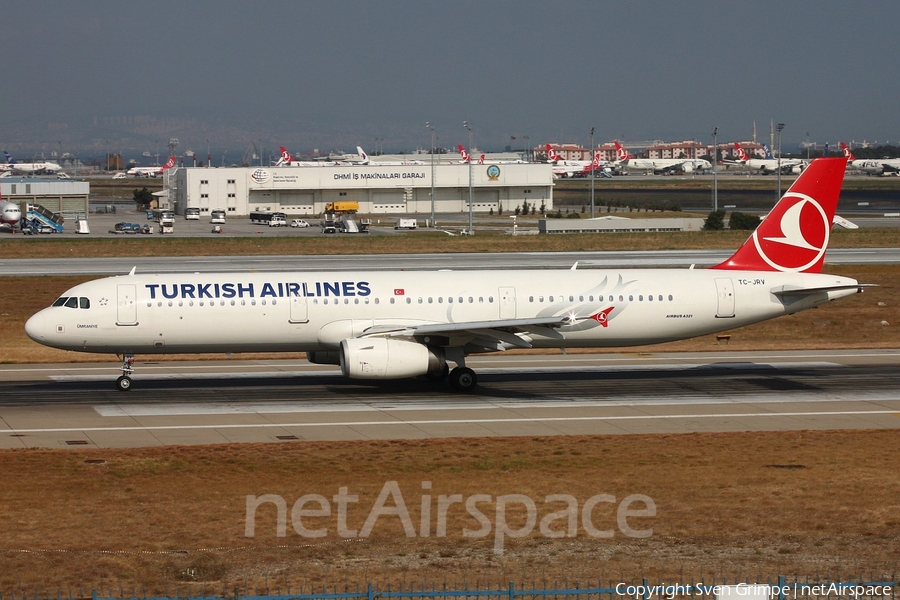 Turkish Airlines Airbus A321-231 (TC-JRV) | Photo 90493