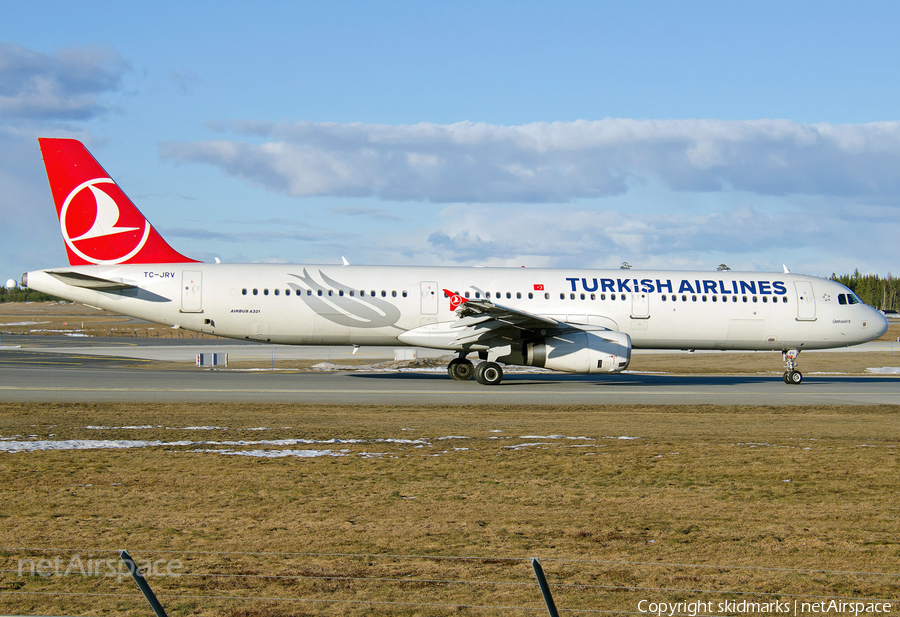Turkish Airlines Airbus A321-231 (TC-JRV) | Photo 72461