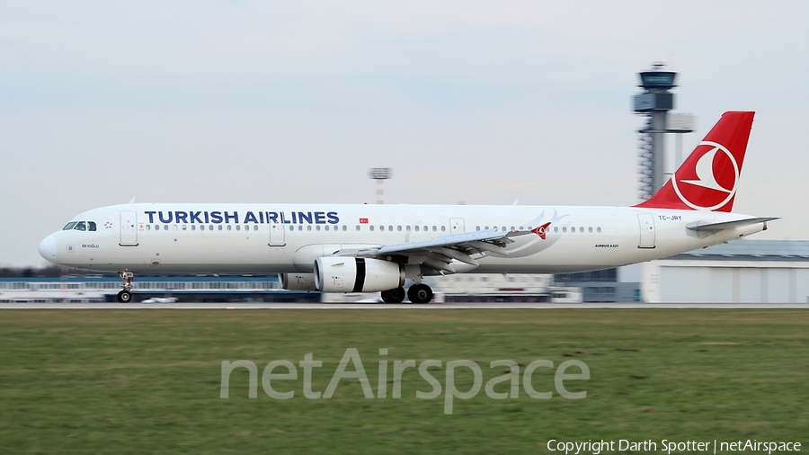 Turkish Airlines Airbus A321-231 (TC-JRY) | Photo 208789