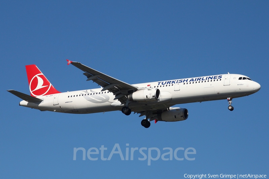 Turkish Airlines Airbus A321-231 (TC-JRY) | Photo 60443