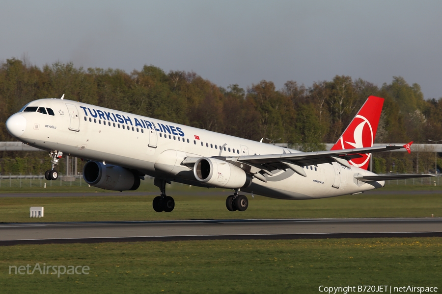 Turkish Airlines Airbus A321-231 (TC-JRY) | Photo 315783