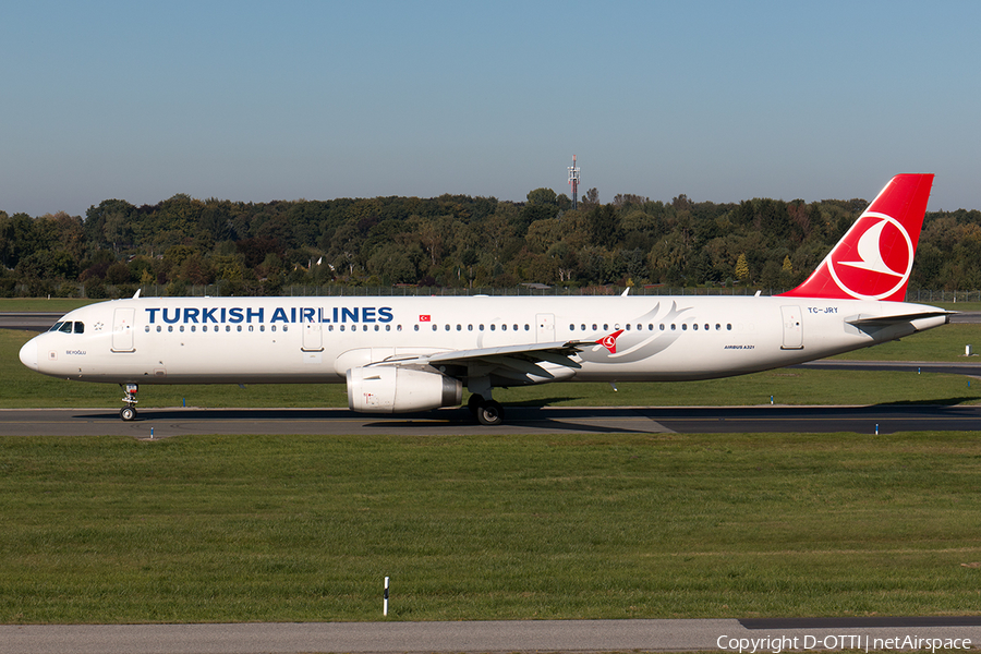 Turkish Airlines Airbus A321-231 (TC-JRY) | Photo 517642