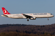 Turkish Airlines Airbus A321-231 (TC-JRY) at  Zurich - Kloten, Switzerland