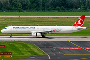 Turkish Airlines Airbus A321-231 (TC-JRZ) at  Dusseldorf - International, Germany