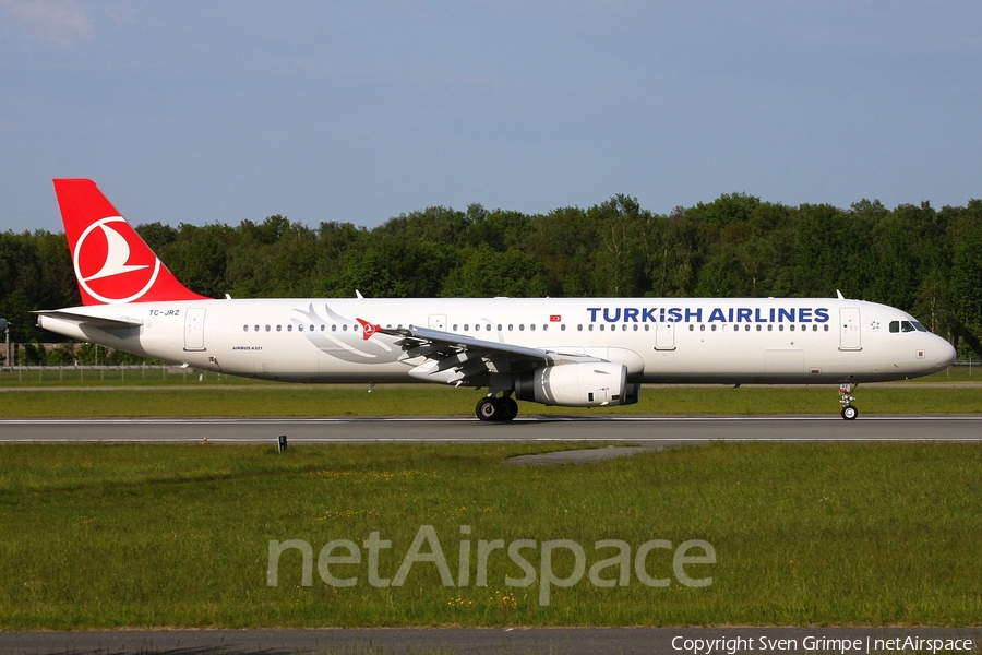 Turkish Airlines Airbus A321-231 (TC-JRZ) | Photo 21327
