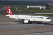 Turkish Airlines Airbus A321-231 (TC-JRZ) at  Hamburg - Fuhlsbuettel (Helmut Schmidt), Germany