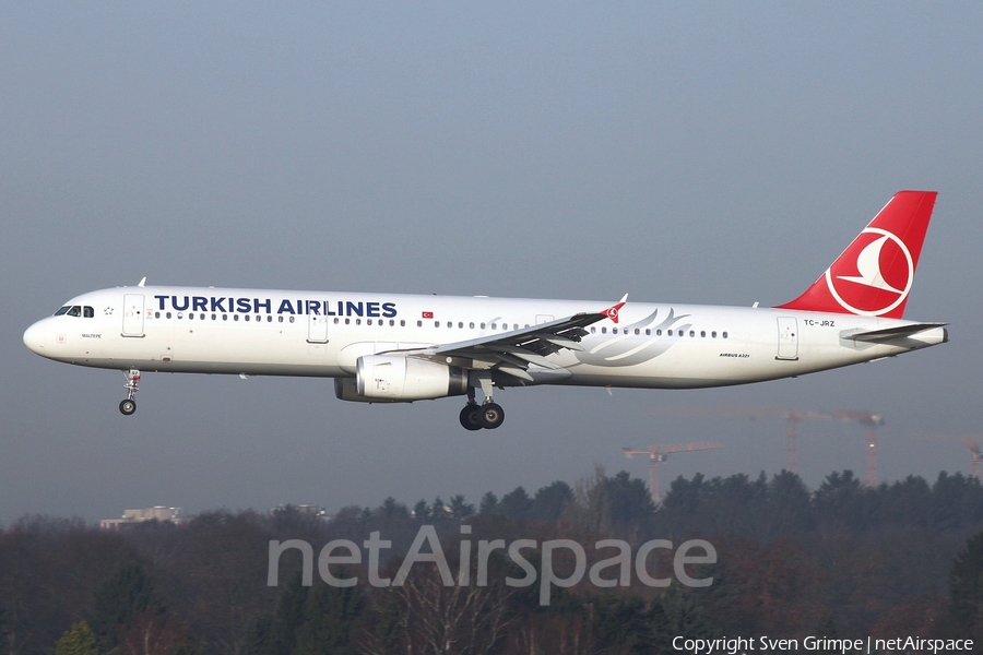 Turkish Airlines Airbus A321-231 (TC-JRZ) | Photo 35569