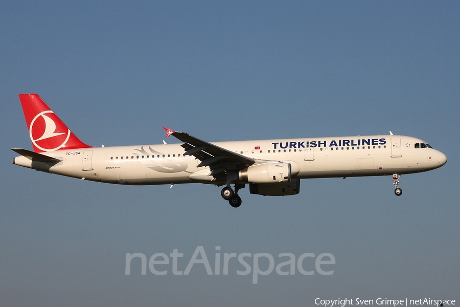 Turkish Airlines Airbus A321-231 (TC-JSA) | Photo 18956
