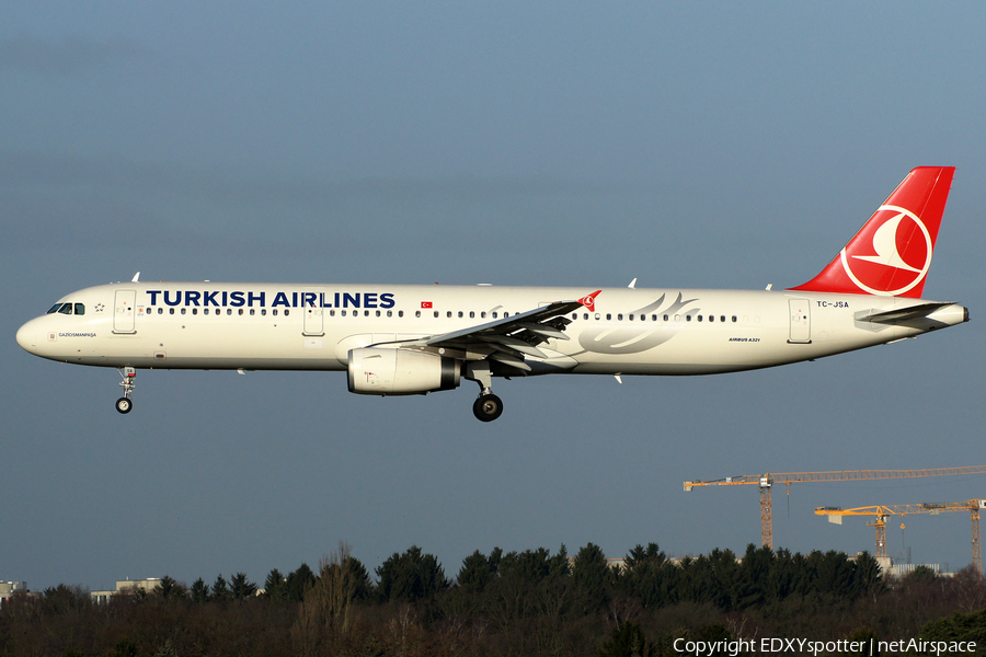 Turkish Airlines Airbus A321-231 (TC-JSA) | Photo 293244