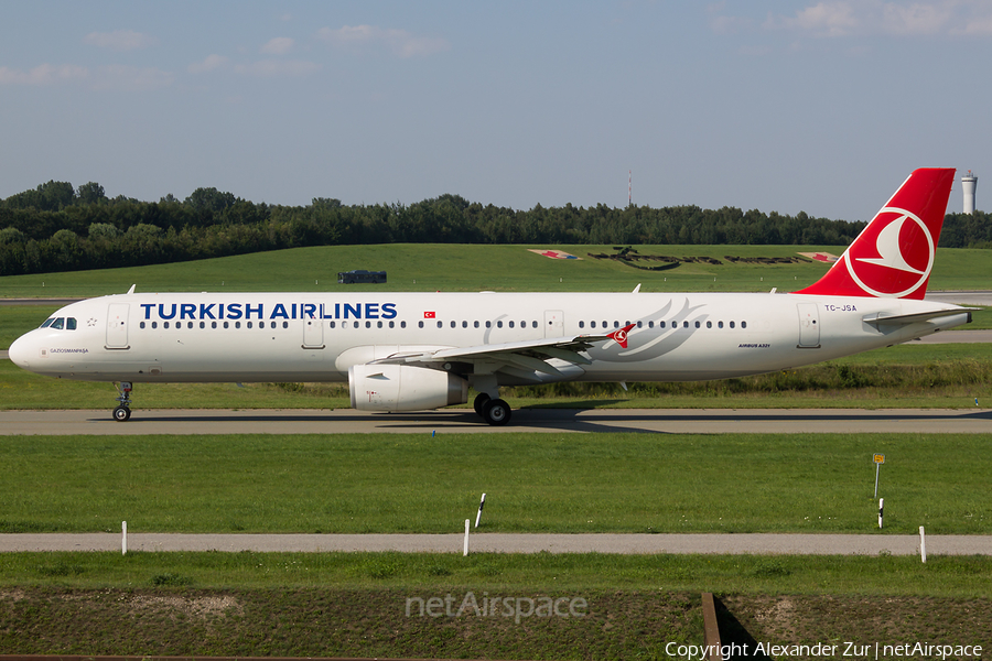 Turkish Airlines Airbus A321-231 (TC-JSA) | Photo 362043