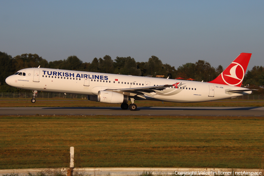 Turkish Airlines Airbus A321-231 (TC-JSA) | Photo 486637