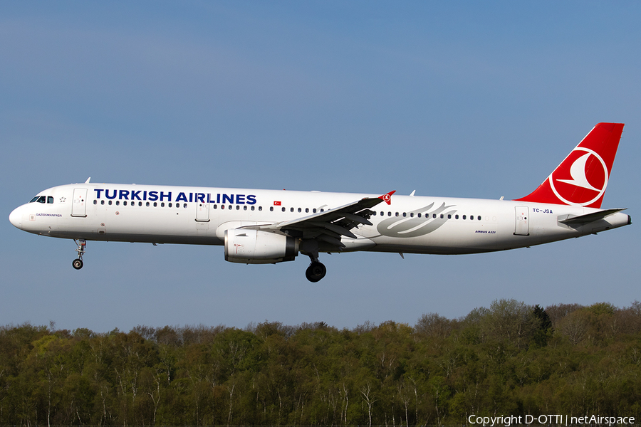 Turkish Airlines Airbus A321-231 (TC-JSA) | Photo 567293