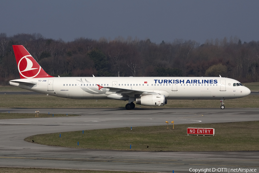 Turkish Airlines Airbus A321-231 (TC-JSB) | Photo 405382