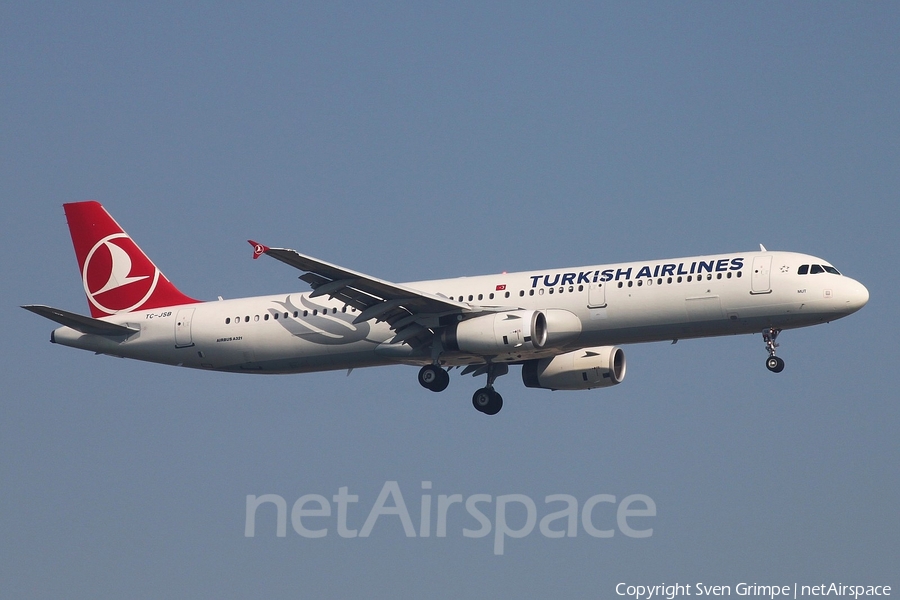 Turkish Airlines Airbus A321-231 (TC-JSB) | Photo 88453