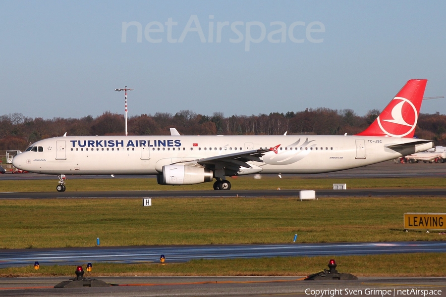 Turkish Airlines Airbus A321-231 (TC-JSC) | Photo 132695