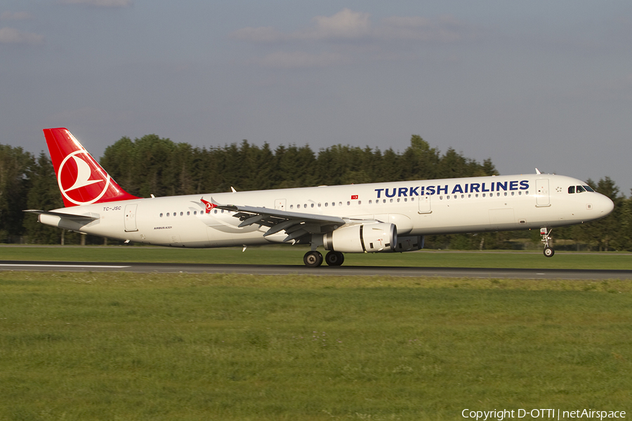 Turkish Airlines Airbus A321-231 (TC-JSC) | Photo 393057