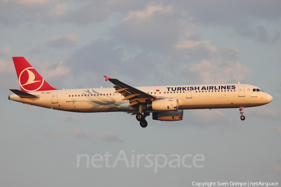 Turkish Airlines Airbus A321-231 (TC-JSD) | Photo 83446