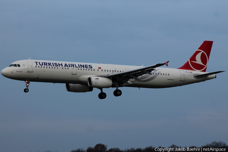 Turkish Airlines Airbus A321-231 (TC-JSD) | Photo 139441