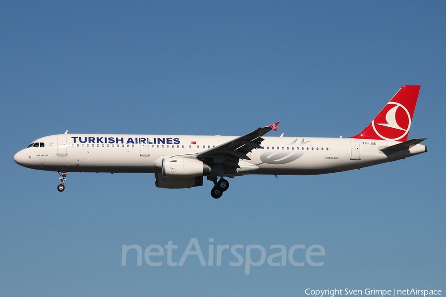 Turkish Airlines Airbus A321-231 (TC-JSD) | Photo 29198