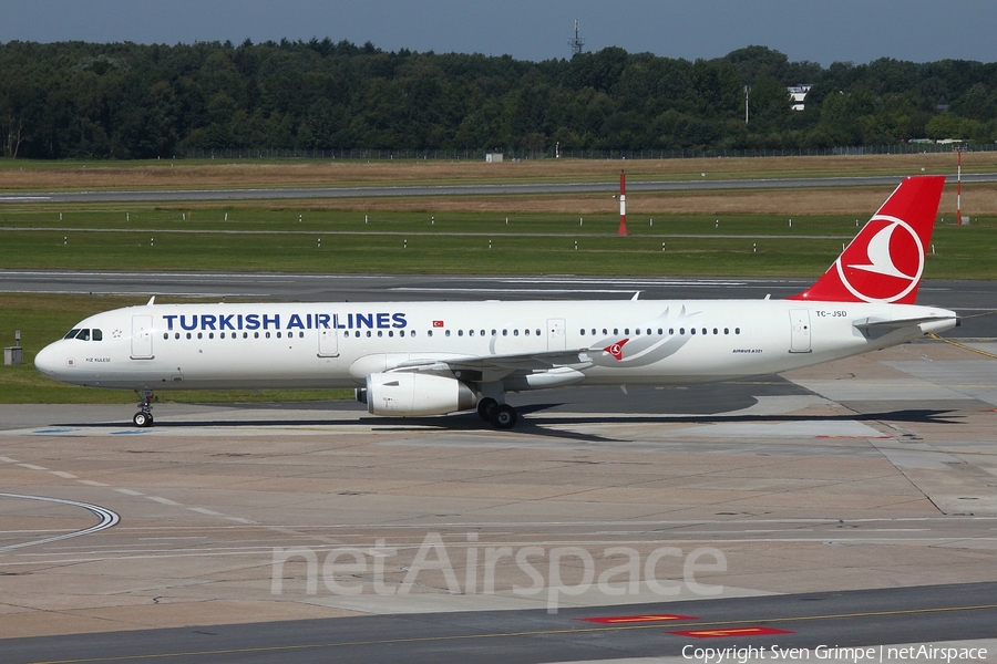 Turkish Airlines Airbus A321-231 (TC-JSD) | Photo 51248