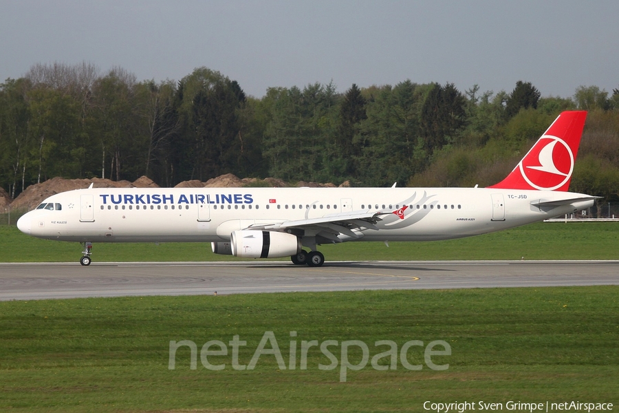 Turkish Airlines Airbus A321-231 (TC-JSD) | Photo 241090