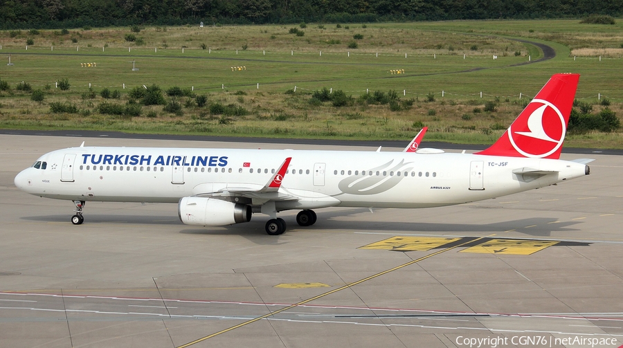 Turkish Airlines Airbus A321-231 (TC-JSF) | Photo 591485