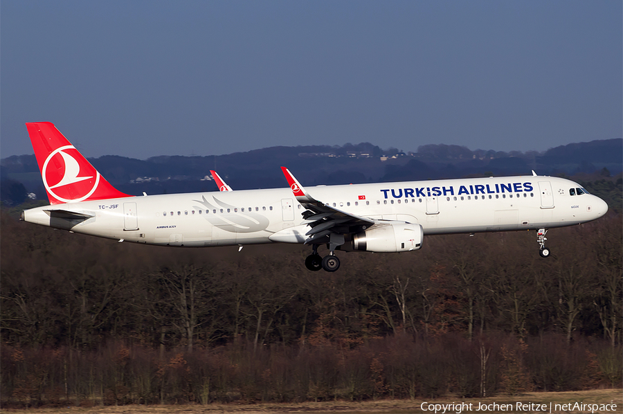 Turkish Airlines Airbus A321-231 (TC-JSF) | Photo 69863
