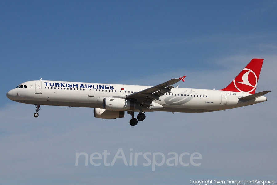 Turkish Airlines Airbus A321-231 (TC-JSF) | Photo 23810