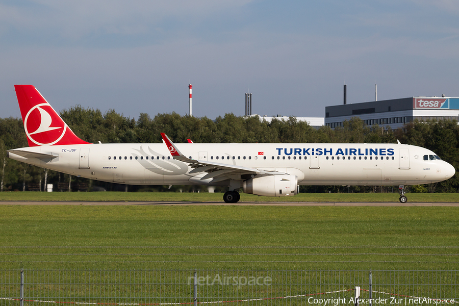 Turkish Airlines Airbus A321-231 (TC-JSF) | Photo 391557