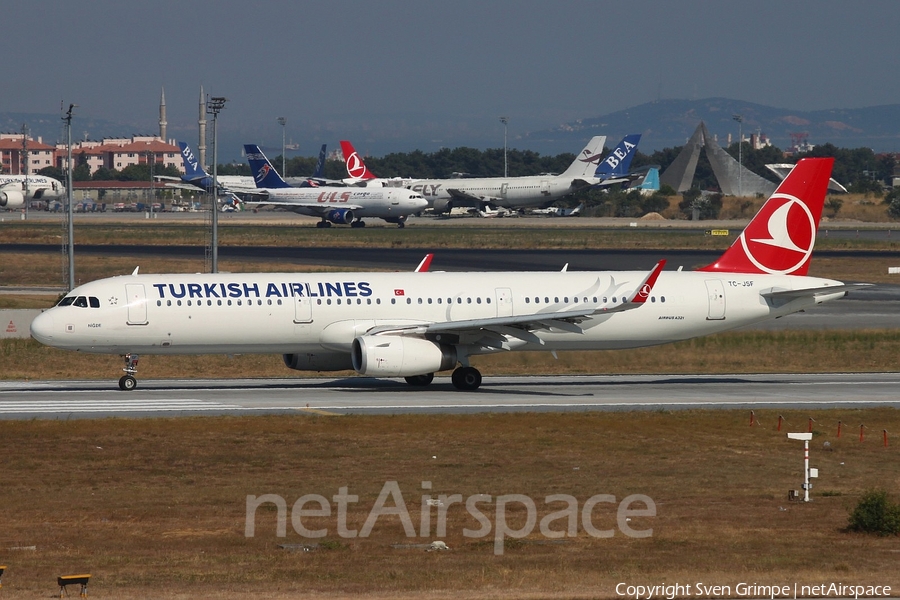 Turkish Airlines Airbus A321-231 (TC-JSF) | Photo 89184