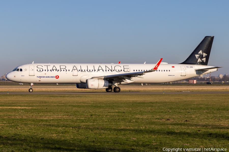 Turkish Airlines Airbus A321-231 (TC-JSG) | Photo 606029