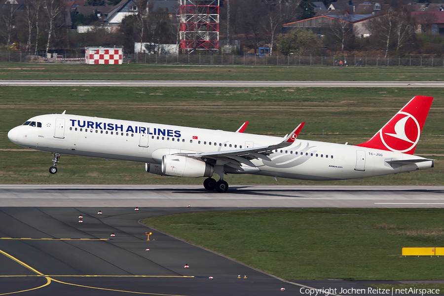 Turkish Airlines Airbus A321-231 (TC-JSG) | Photo 103933