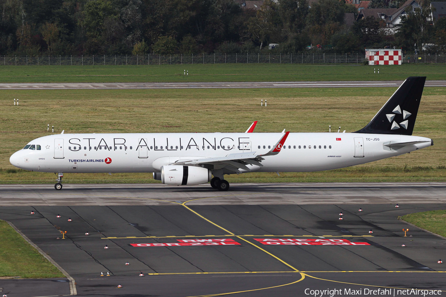 Turkish Airlines Airbus A321-231 (TC-JSG) | Photo 492326
