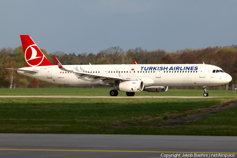 Turkish Airlines Airbus A321-231 (TC-JSG) | Photo 154087