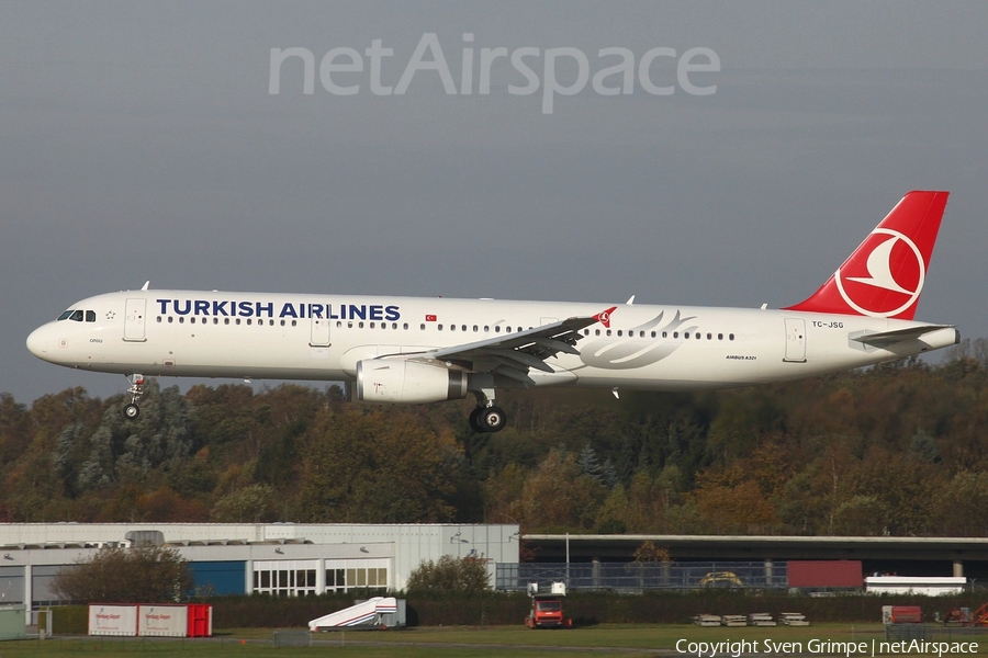 Turkish Airlines Airbus A321-231 (TC-JSG) | Photo 33726