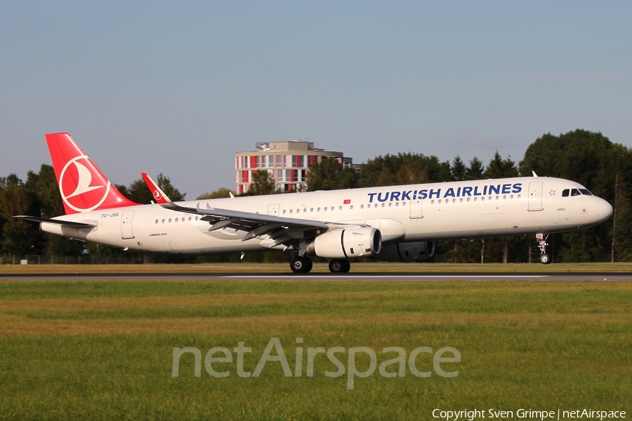 Turkish Airlines Airbus A321-231 (TC-JSG) | Photo 453363