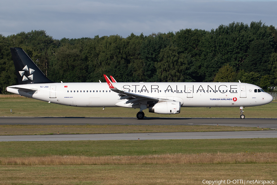 Turkish Airlines Airbus A321-231 (TC-JSG) | Photo 517041