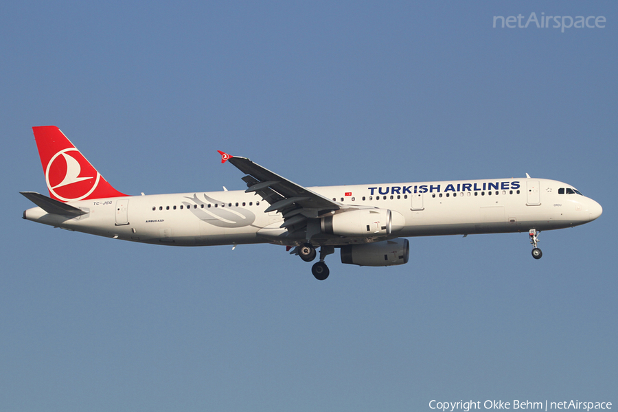 Turkish Airlines Airbus A321-231 (TC-JSG) | Photo 44067