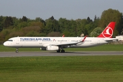 Turkish Airlines Airbus A321-231 (TC-JSH) at  Hamburg - Fuhlsbuettel (Helmut Schmidt), Germany