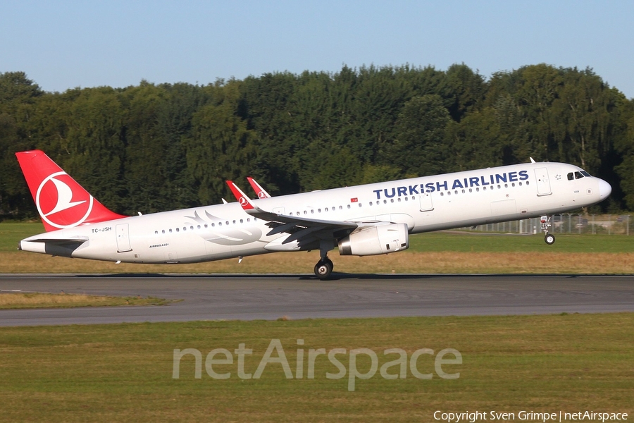 Turkish Airlines Airbus A321-231 (TC-JSH) | Photo 253296