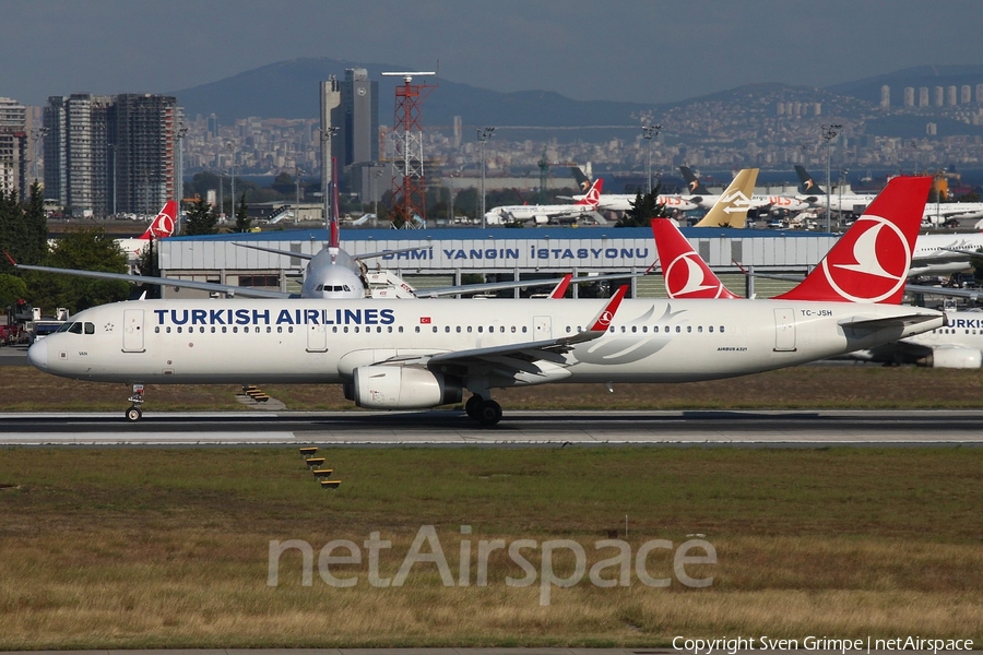 Turkish Airlines Airbus A321-231 (TC-JSH) | Photo 277435