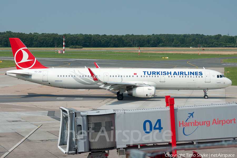 Turkish Airlines Airbus A321-231 (TC-JSI) | Photo 52143