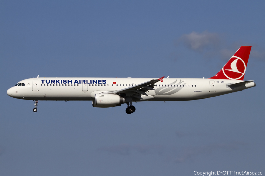Turkish Airlines Airbus A321-231 (TC-JSI) | Photo 408698