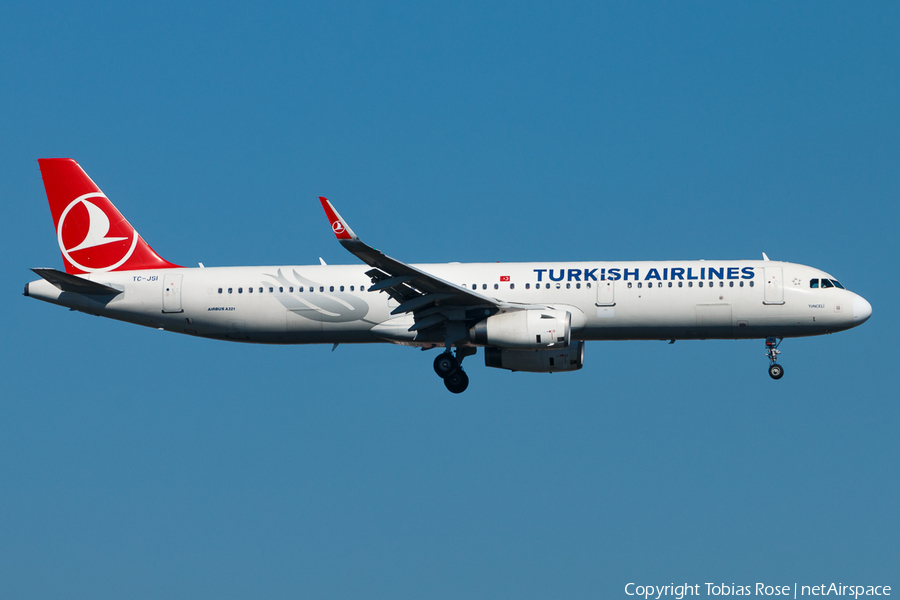 Turkish Airlines Airbus A321-231 (TC-JSI) | Photo 310483