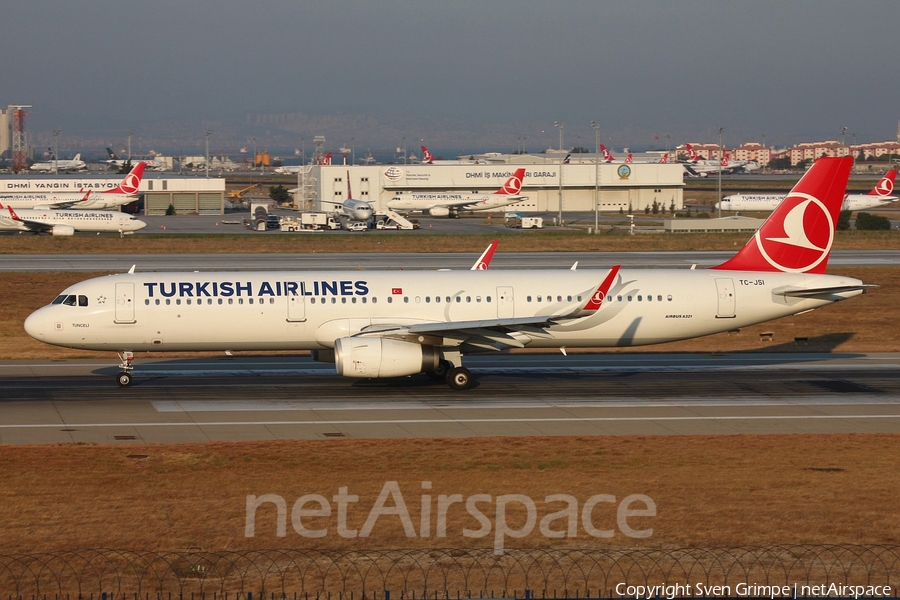 Turkish Airlines Airbus A321-231 (TC-JSI) | Photo 89413
