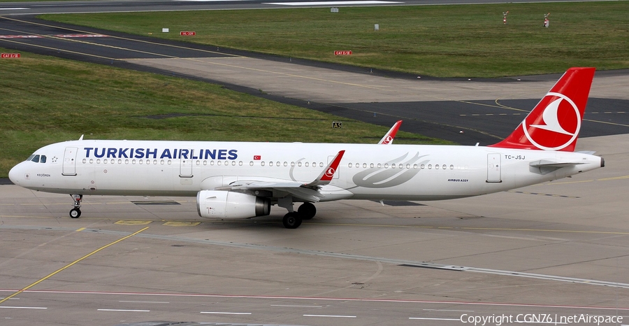Turkish Airlines Airbus A321-231 (TC-JSJ) | Photo 456406