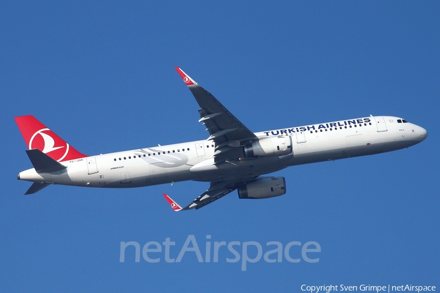 Turkish Airlines Airbus A321-231 (TC-JSK) | Photo 37950